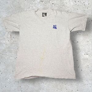 Vtg No Fear T-Shirt Gray Absolutely Positively Without Doubt 90s Men's Medium